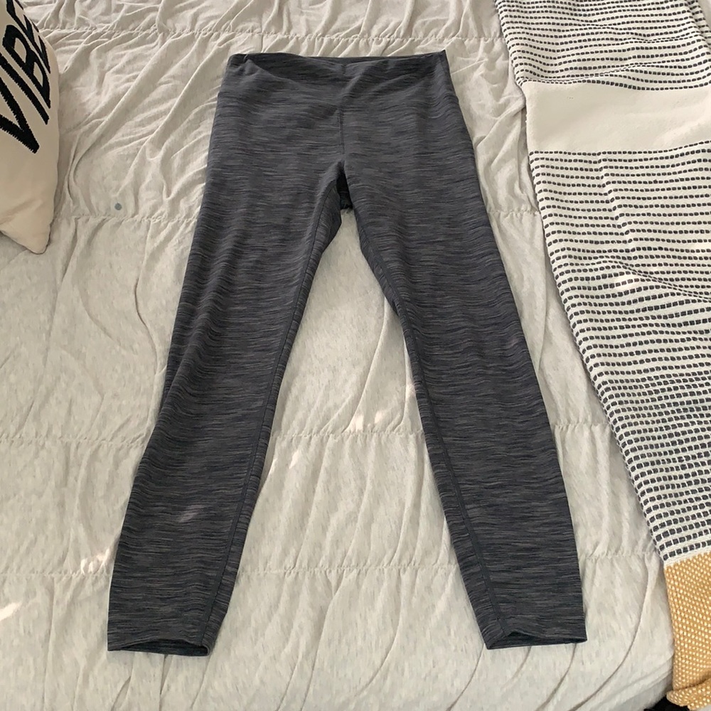 Dark gray outdoor voices high-waisted leggings